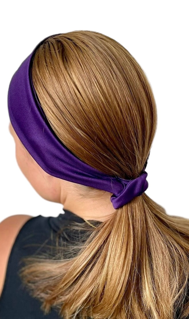 Laze Purple Haze Wrap with Hair Tie