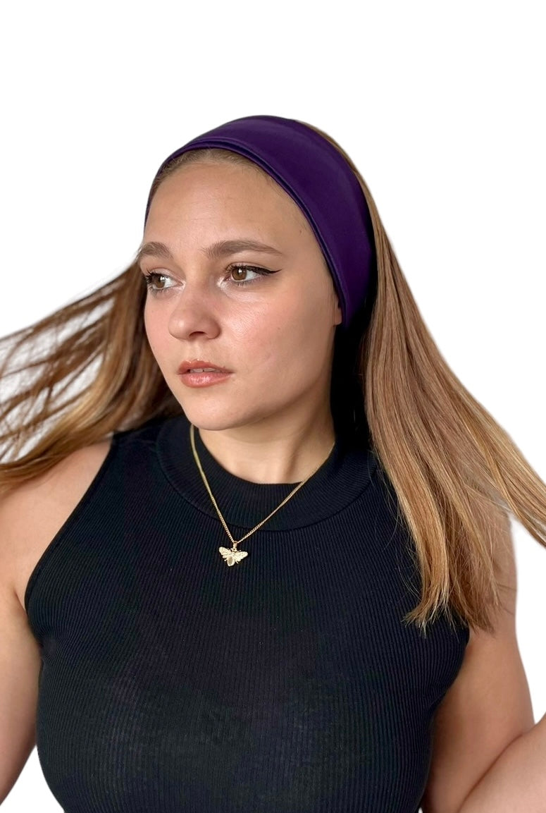 Laze Purple Haze Wrap with Hair Tie