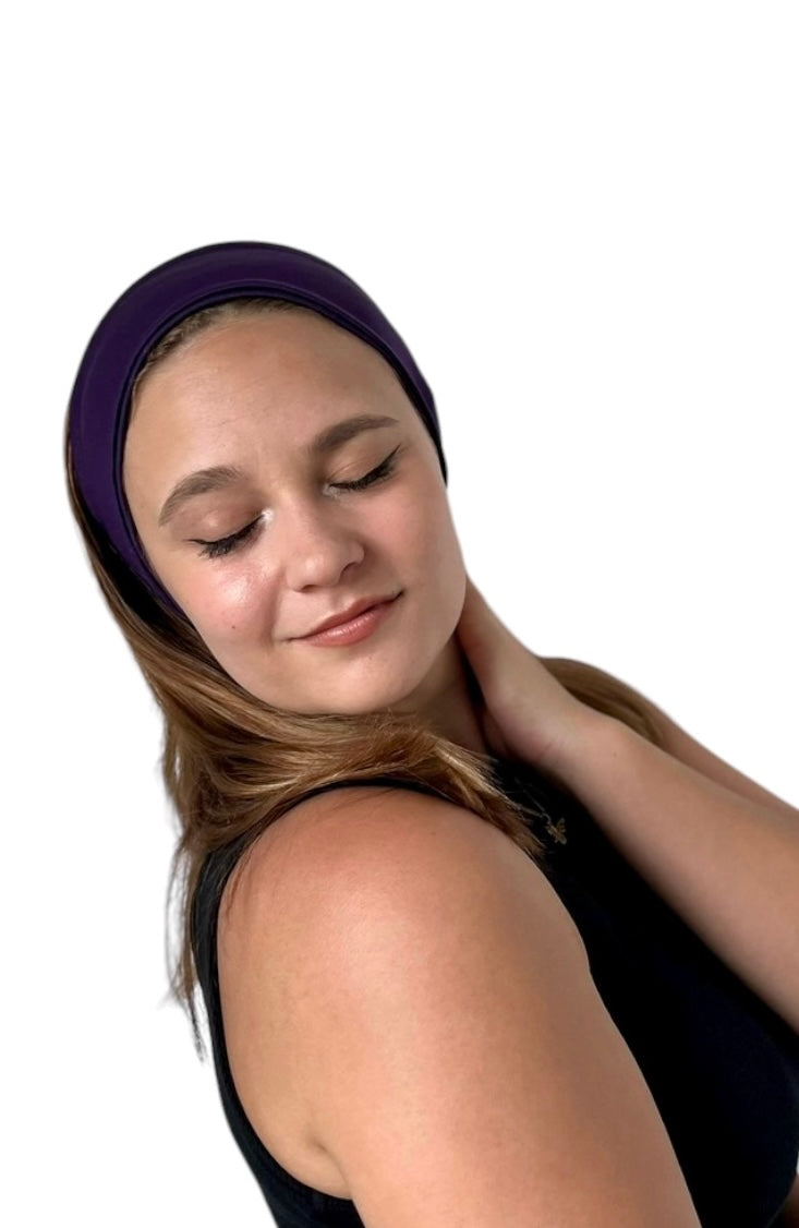 Laze Purple Haze Wrap with Hair Tie