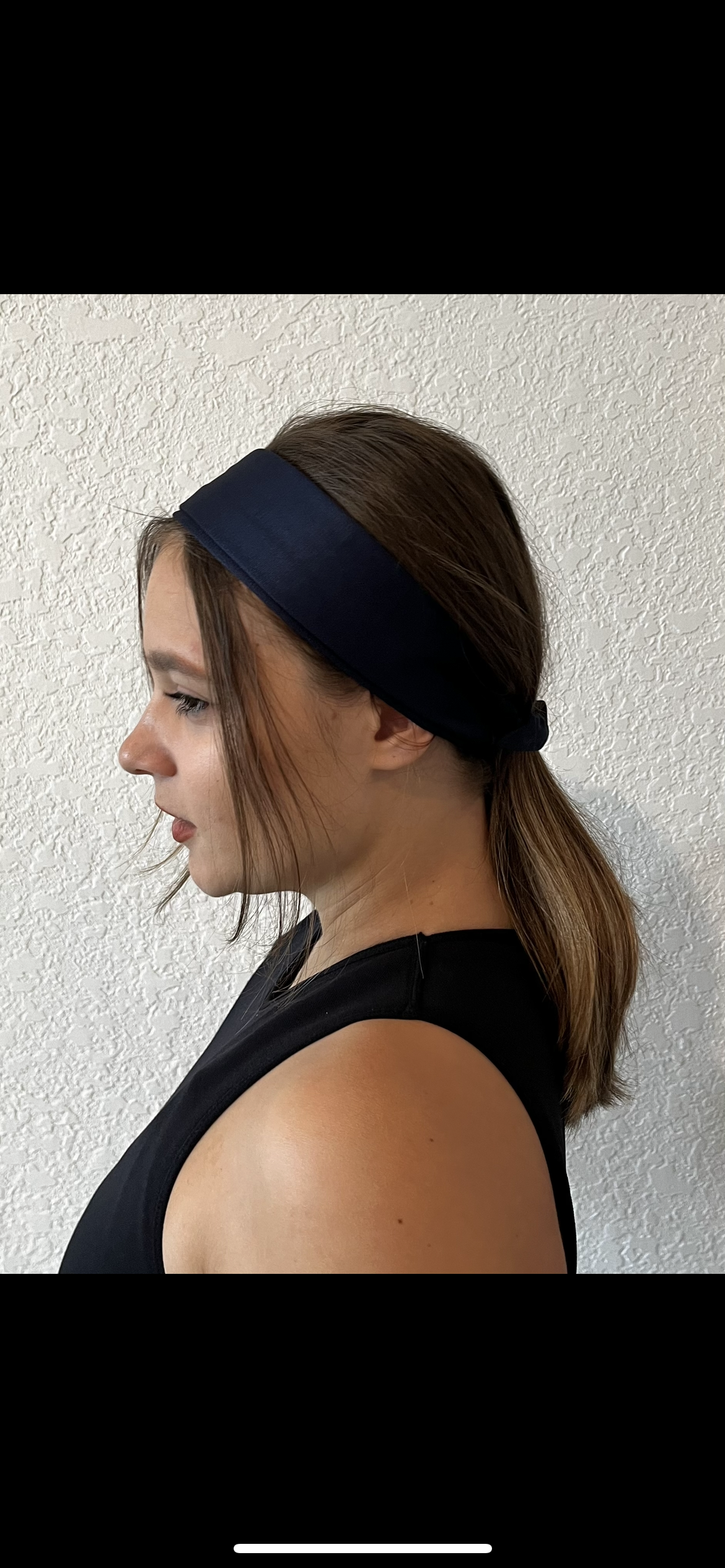 Navy Blue Laze Headband