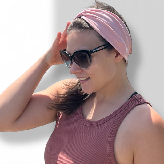 Laze Pretty in Blush Pink - Luxx Twist Wrap